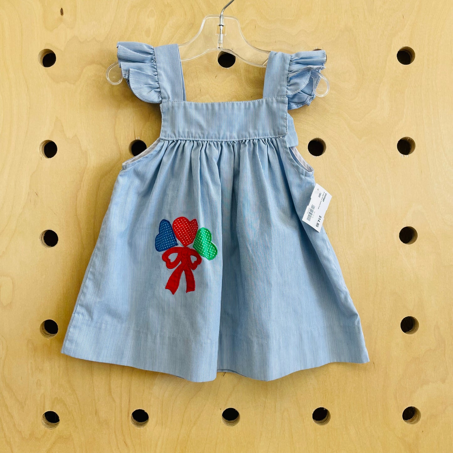 Vintage Blue Hearts Dress