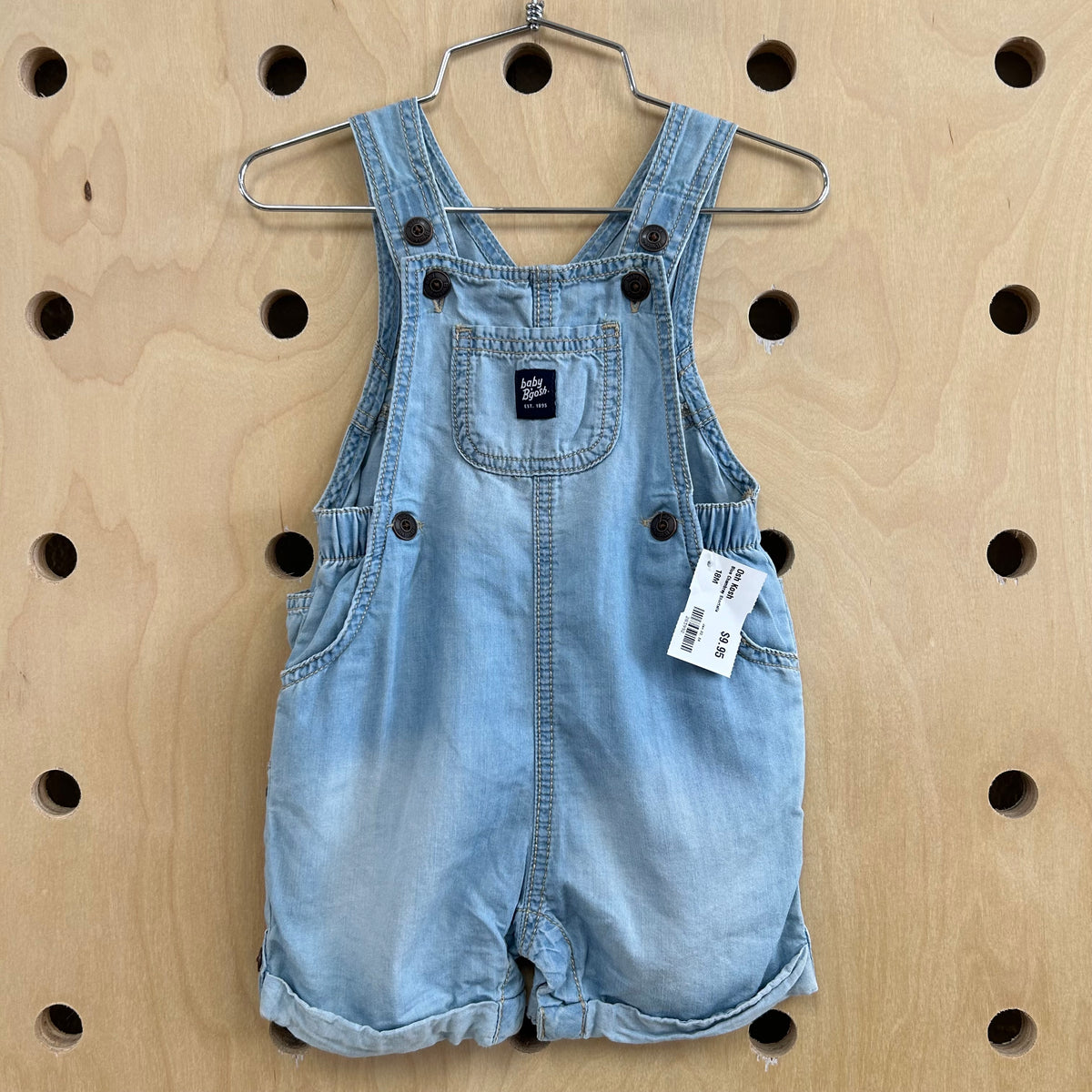 Blue Chambray Shortalls