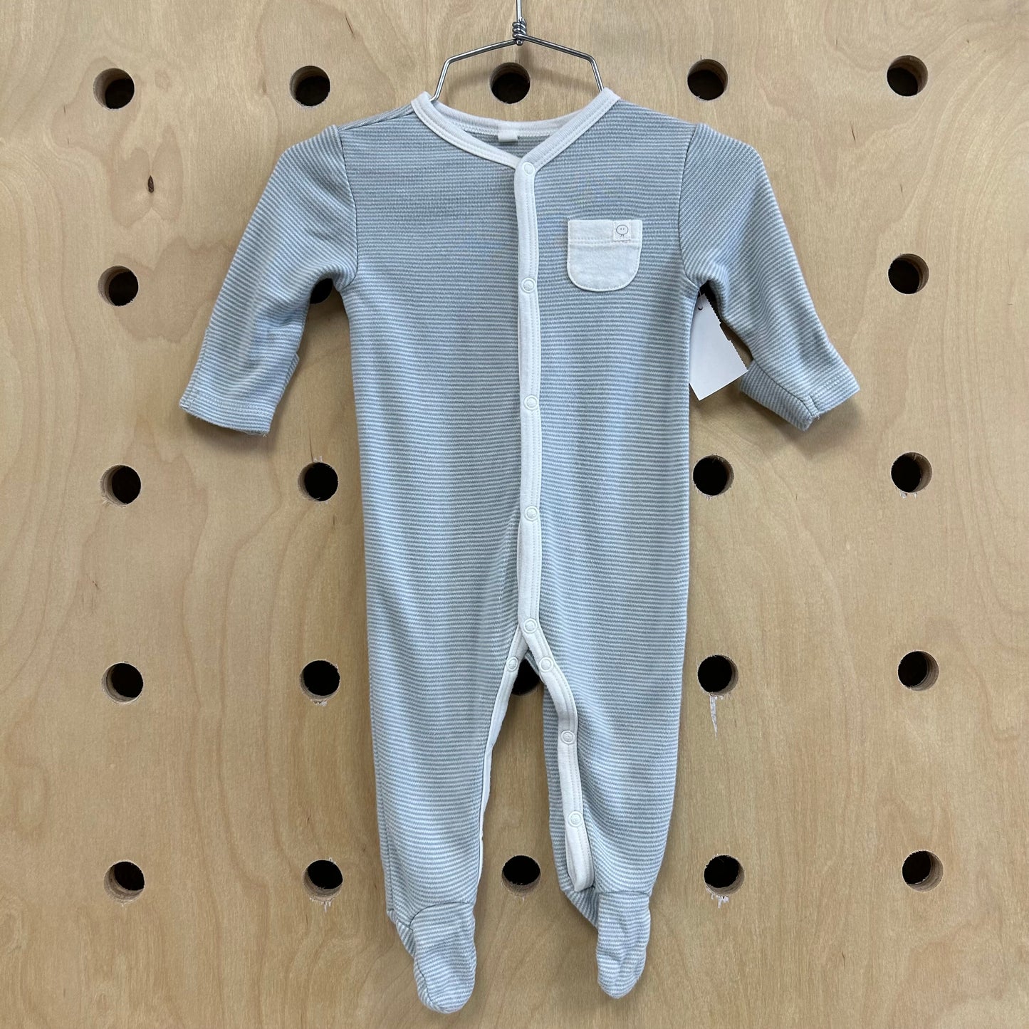 Grey Striped Footies