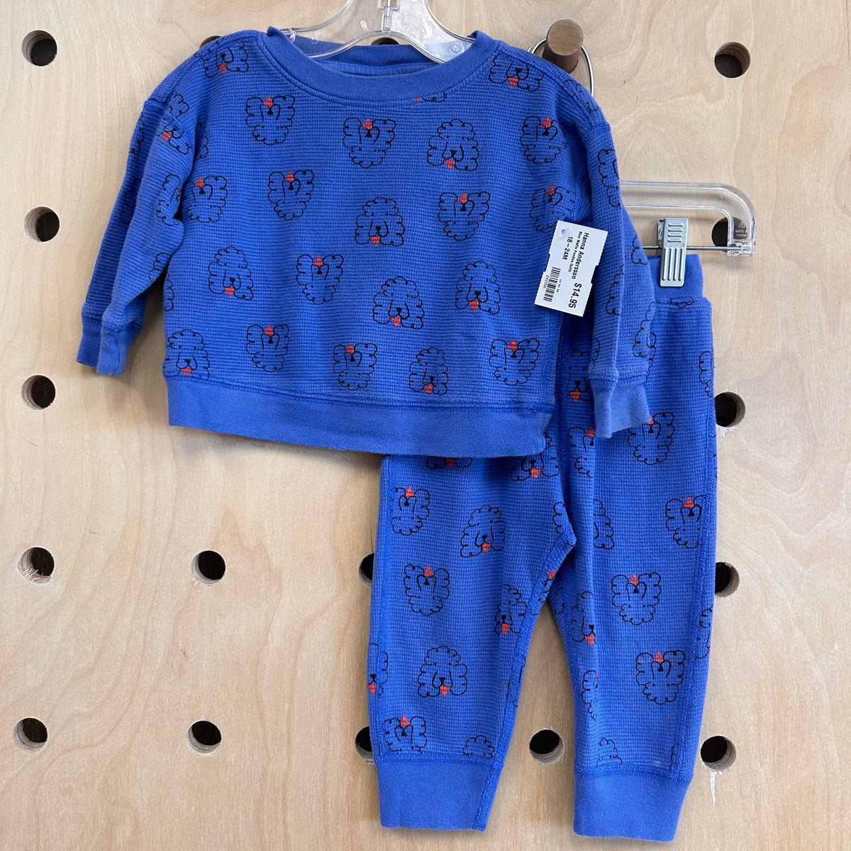 Blue Waffle Poodles Outfit