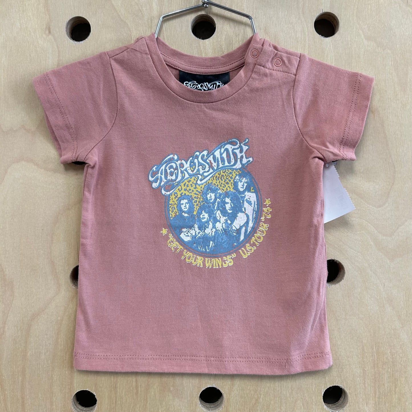 Pink Aerosmith Tee NEW!