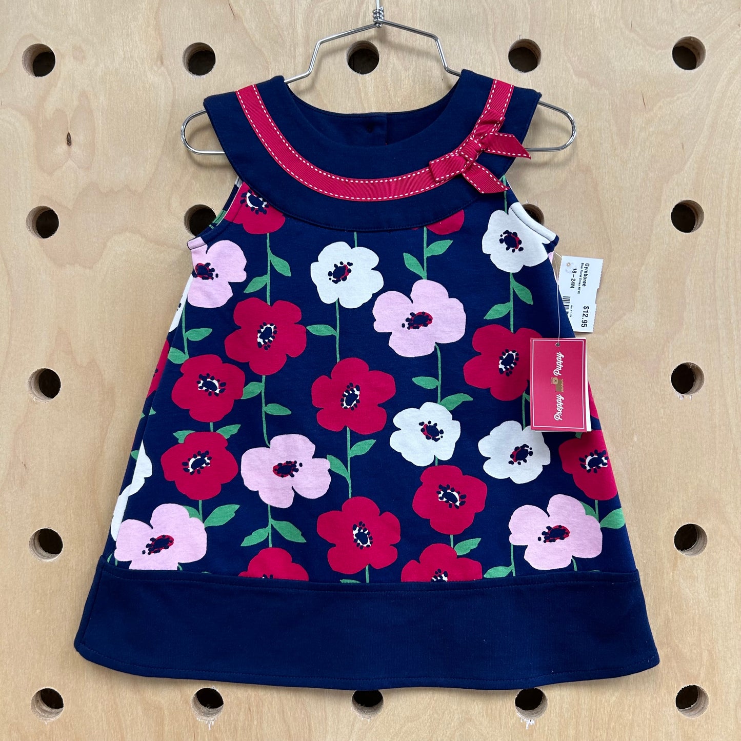 Blue Floral Dress NEW!