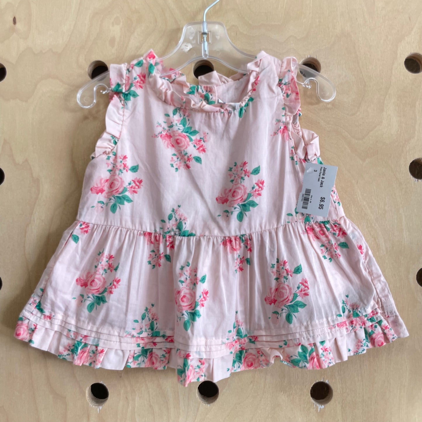 Pink Floral Tank
