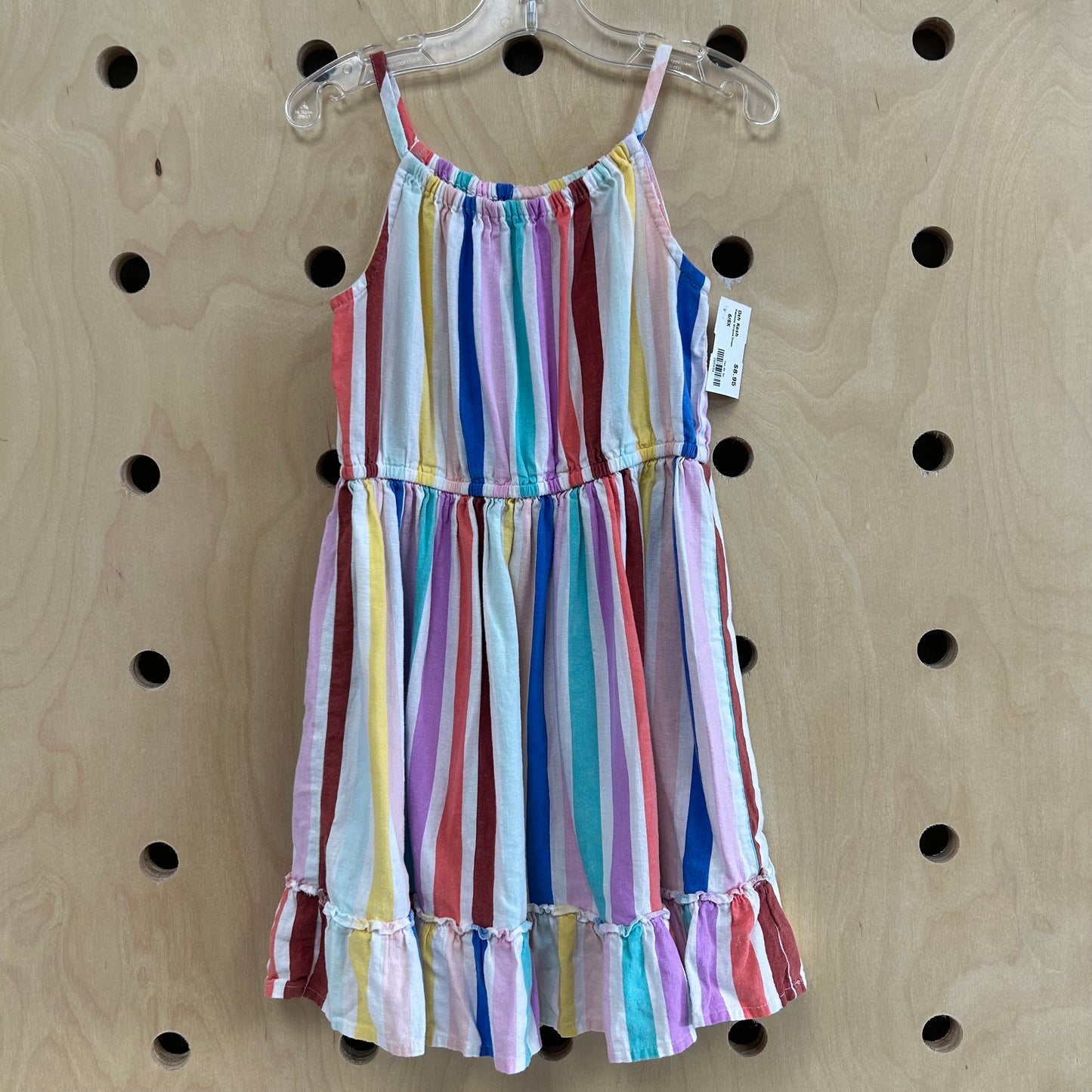 Rainbow Striped Dress