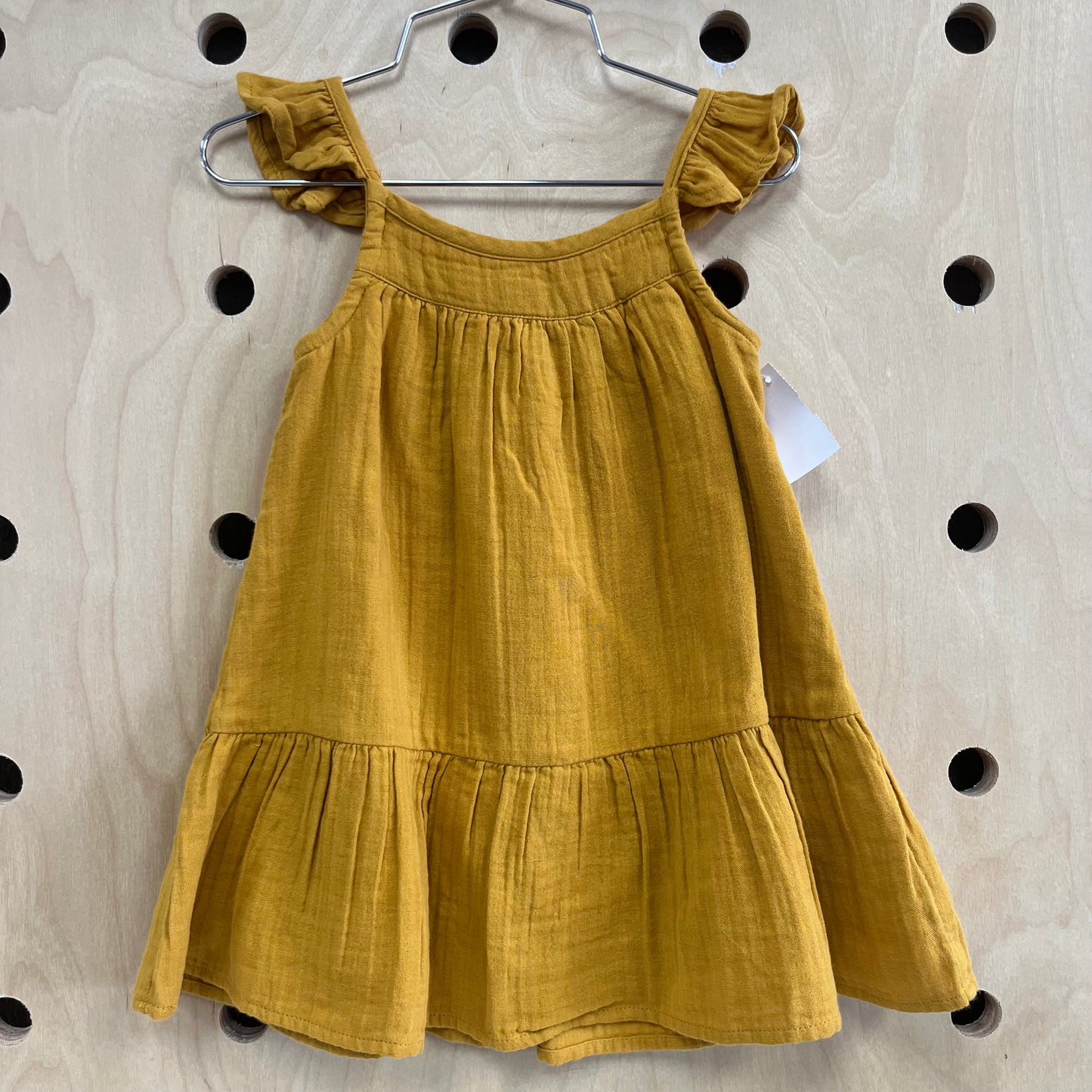 Mustard Gauze Dress