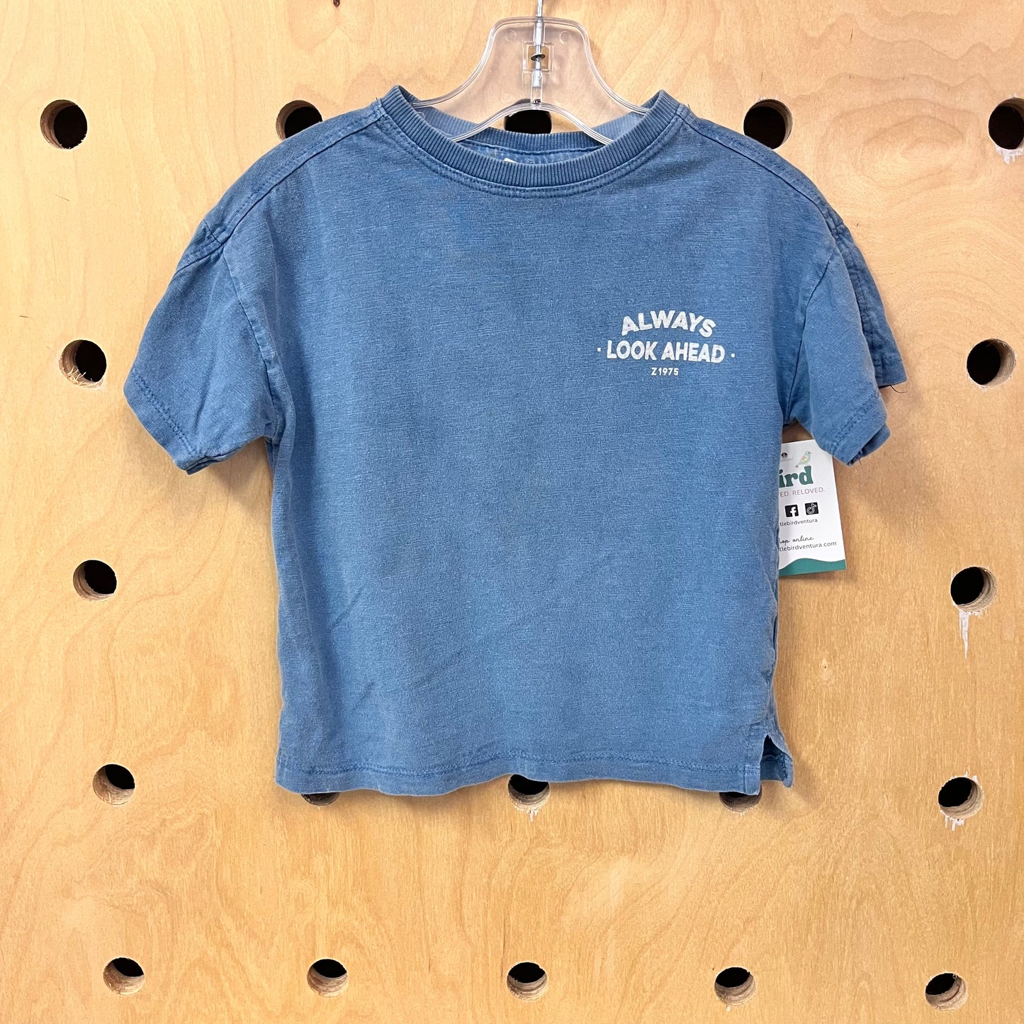 Blue Always Look Ahead Tee