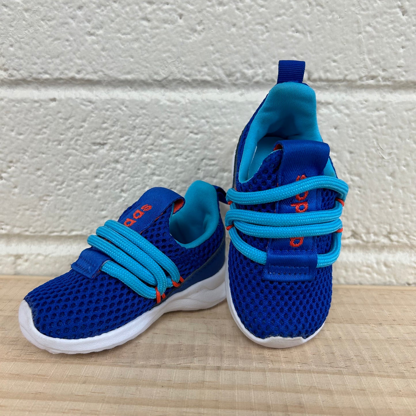 Blue Mesh Sneakers