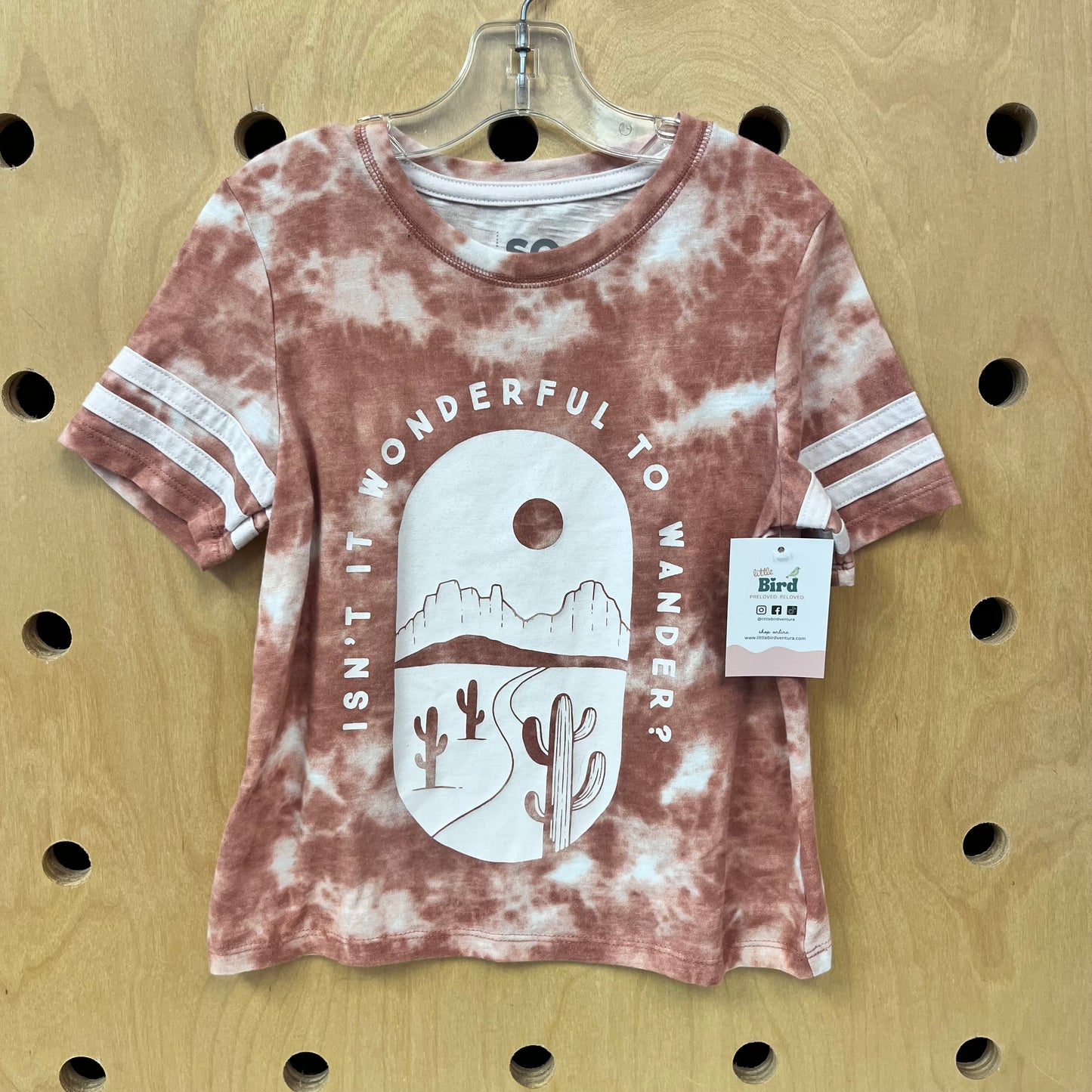 Tie Dye Wonderul To Wander Tee