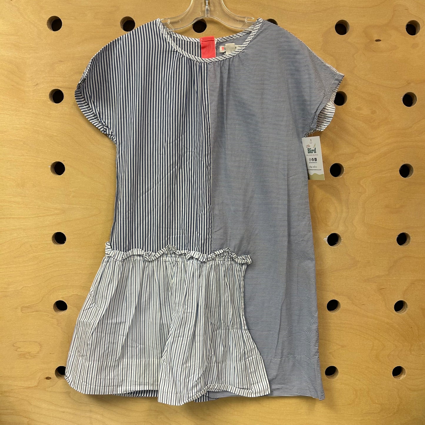 Blue Striped Dress