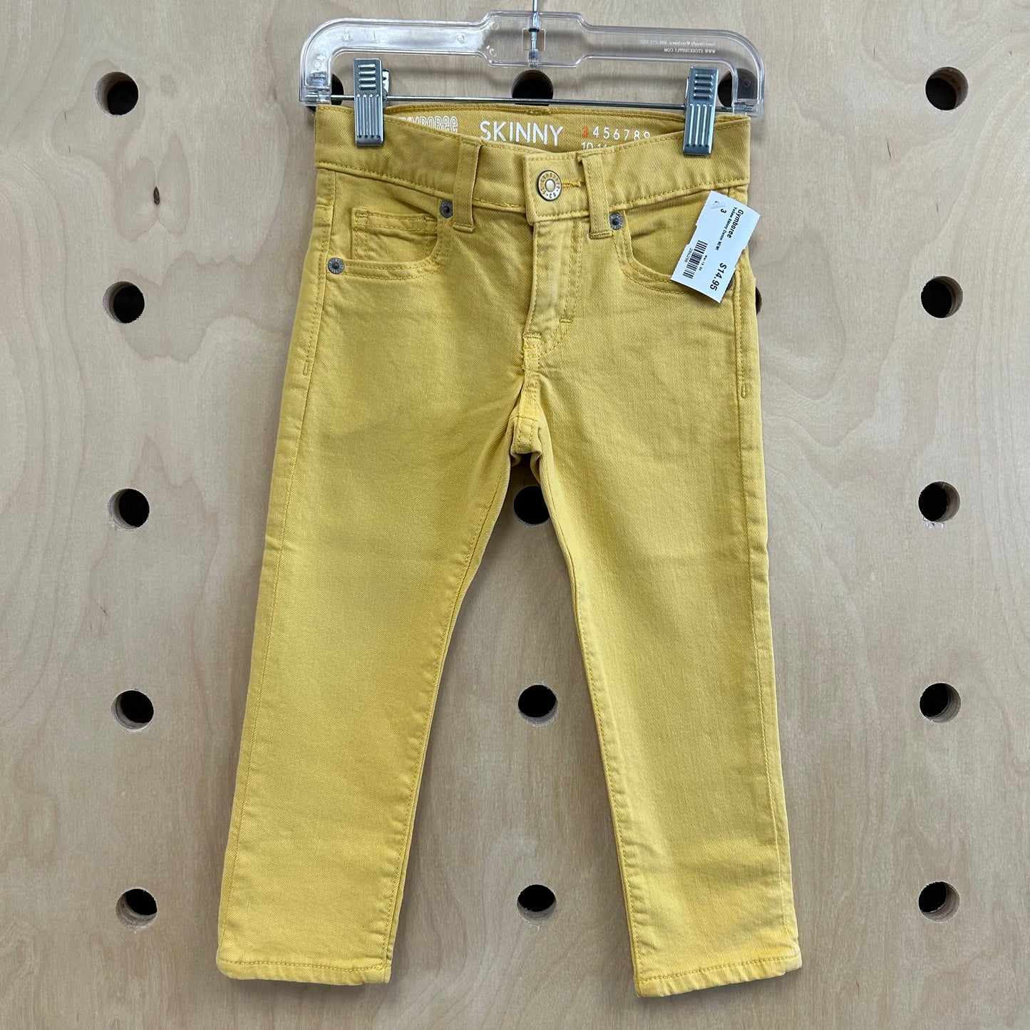 Yellow Skinny Denim NEW!
