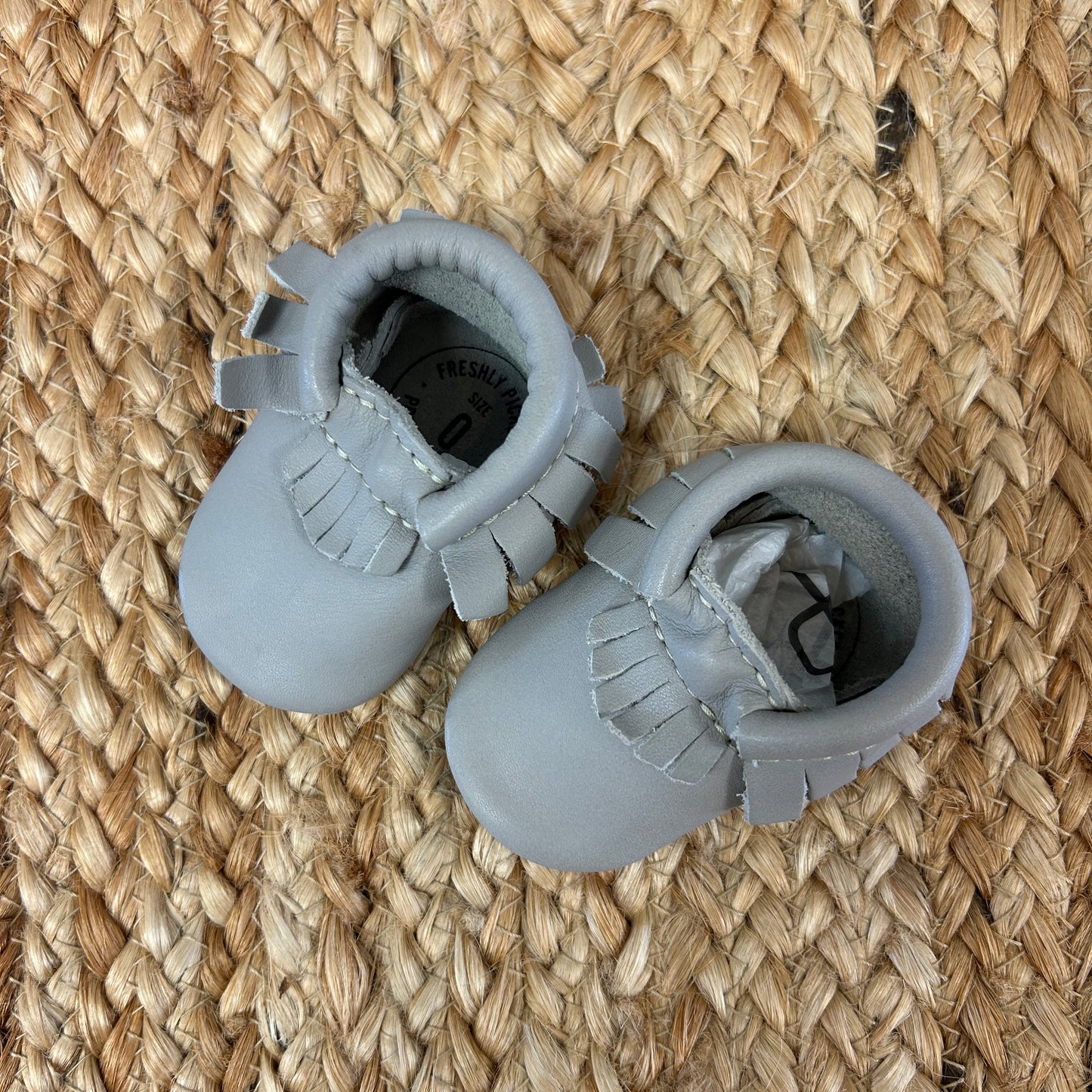 Grey Mocassins