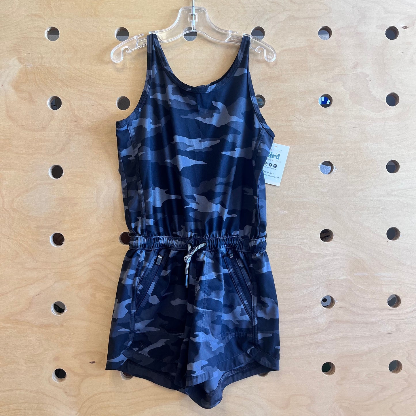Black/Grey Camo Athletic Romper