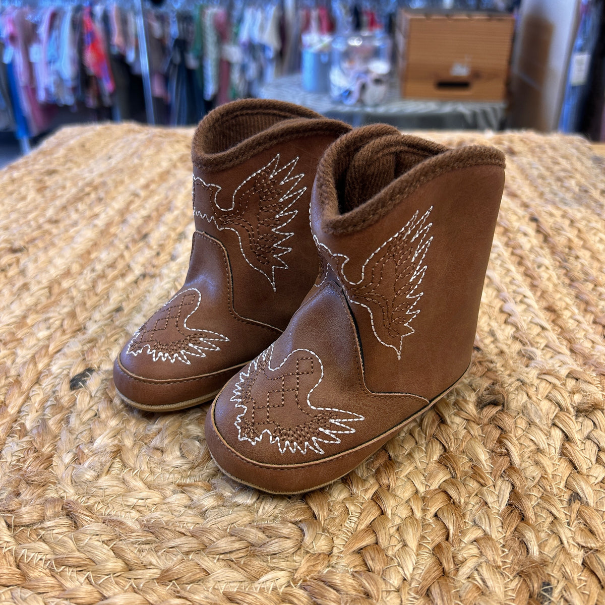 Brown Western Cowboy Boots