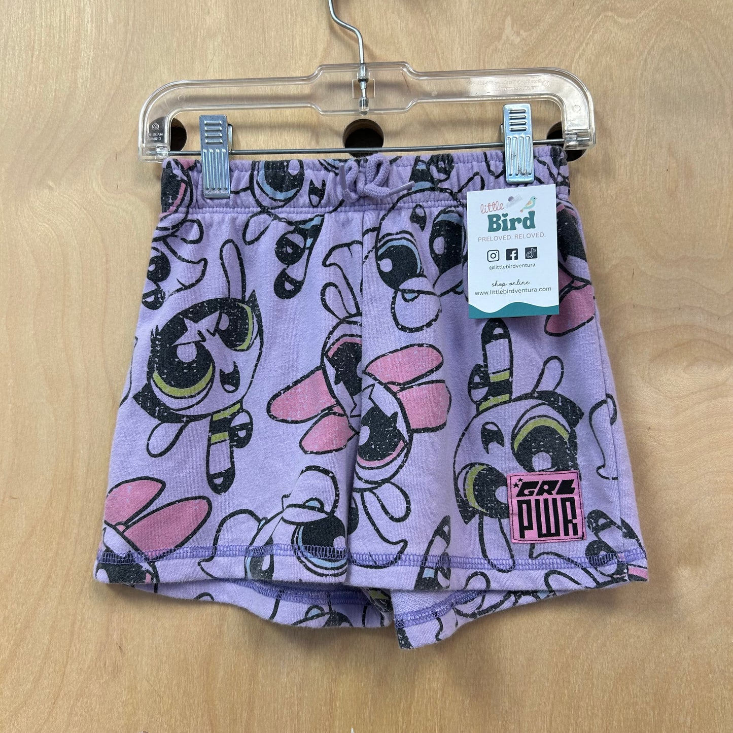 Lavender Power Puff Girls Shorts