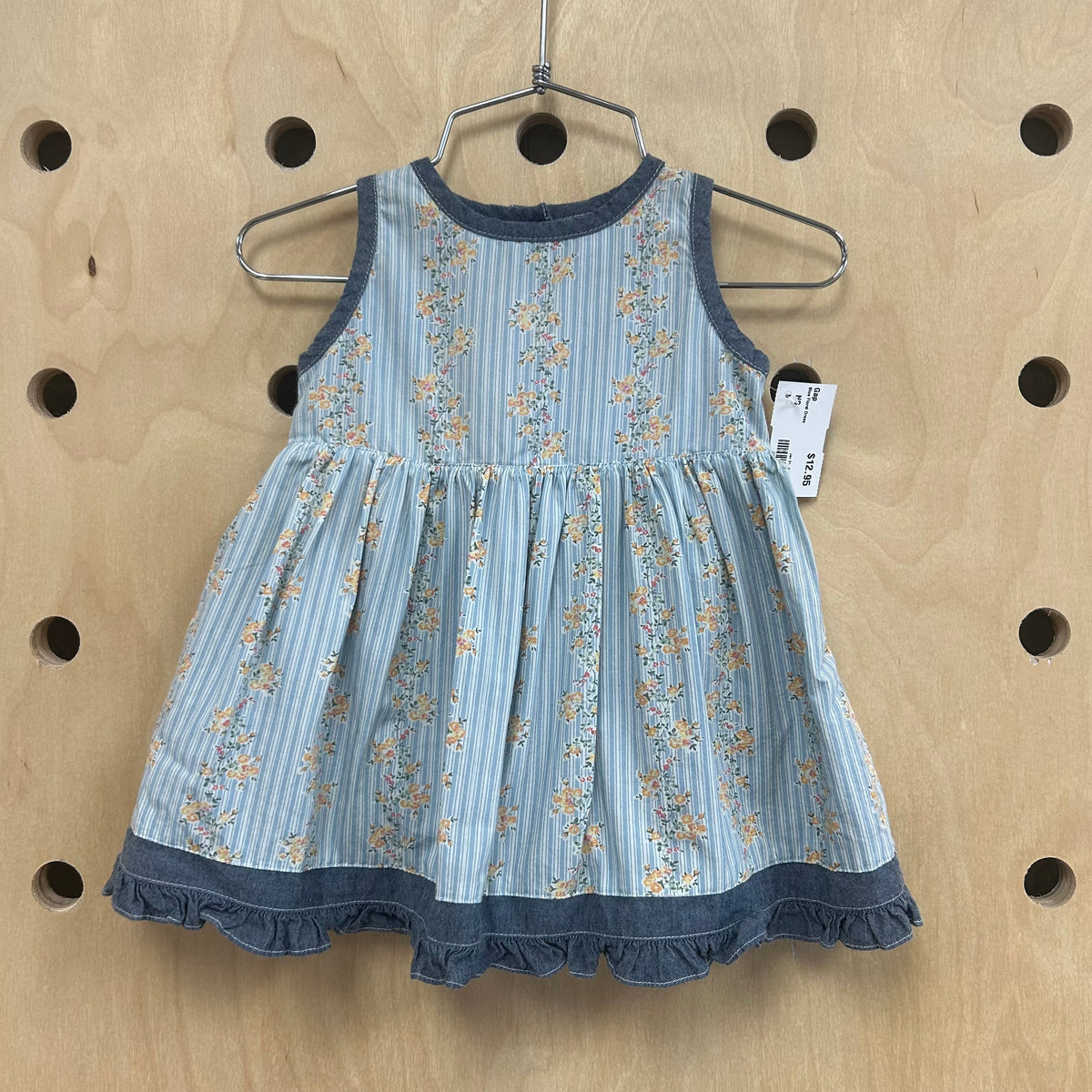 Blue Floral Dress
