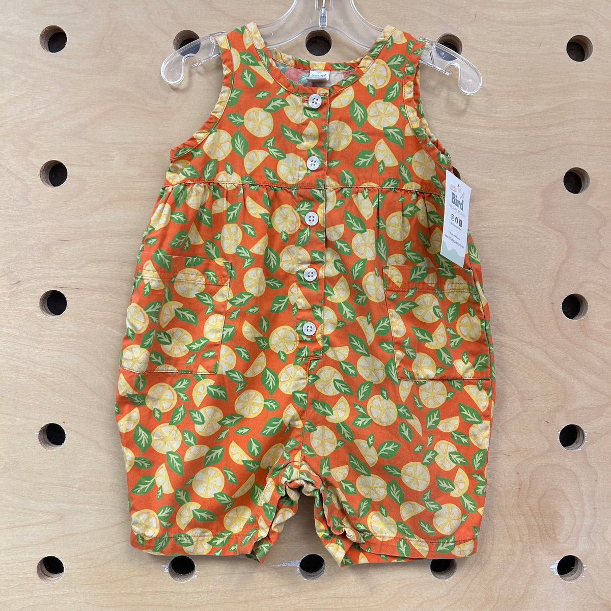 Orange Lemons Romper