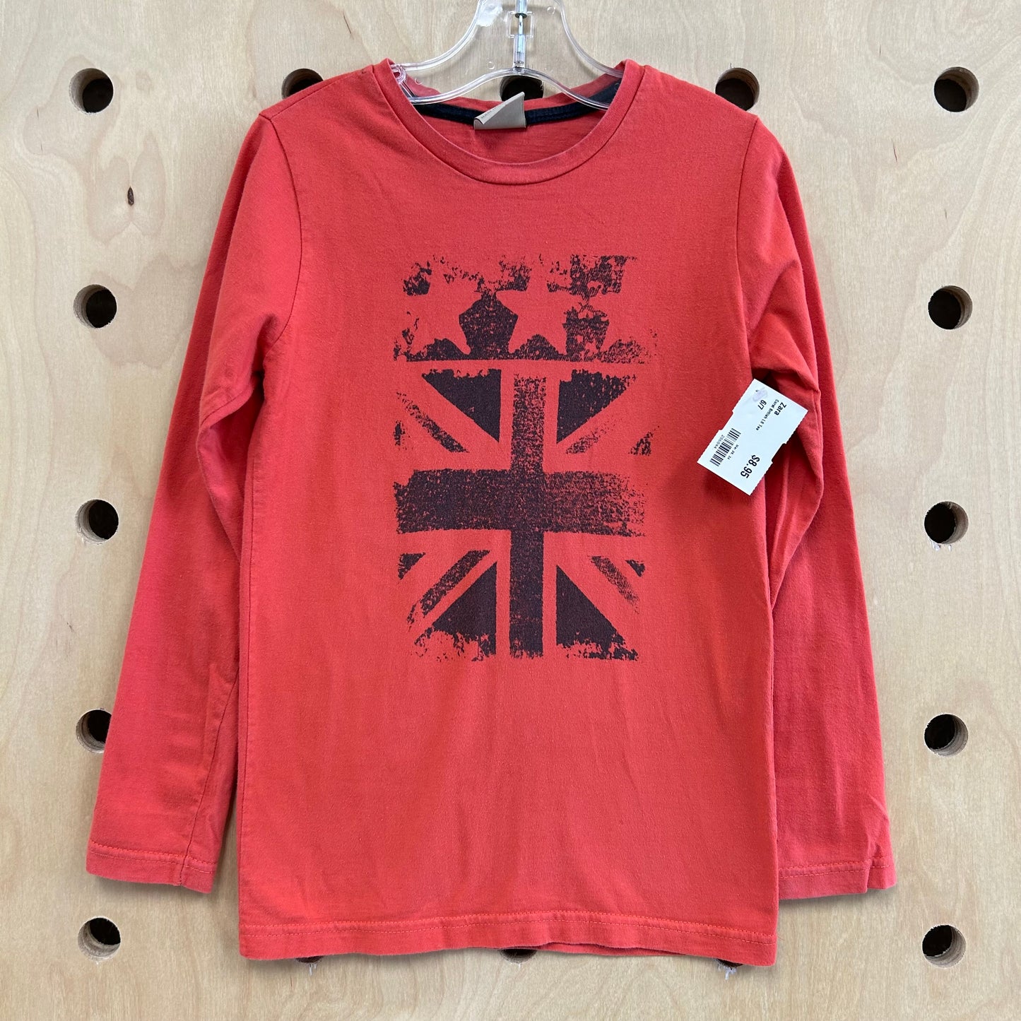 Coral British LS Tee