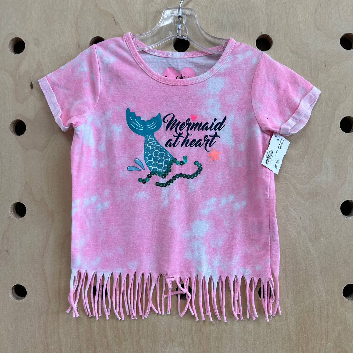Mermaid at Heart Fringe Tee