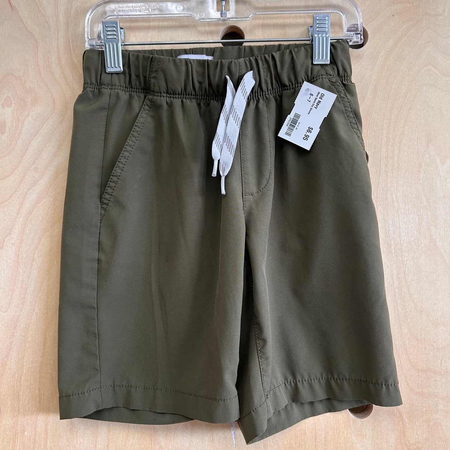 Olive Quick Dry Shorts