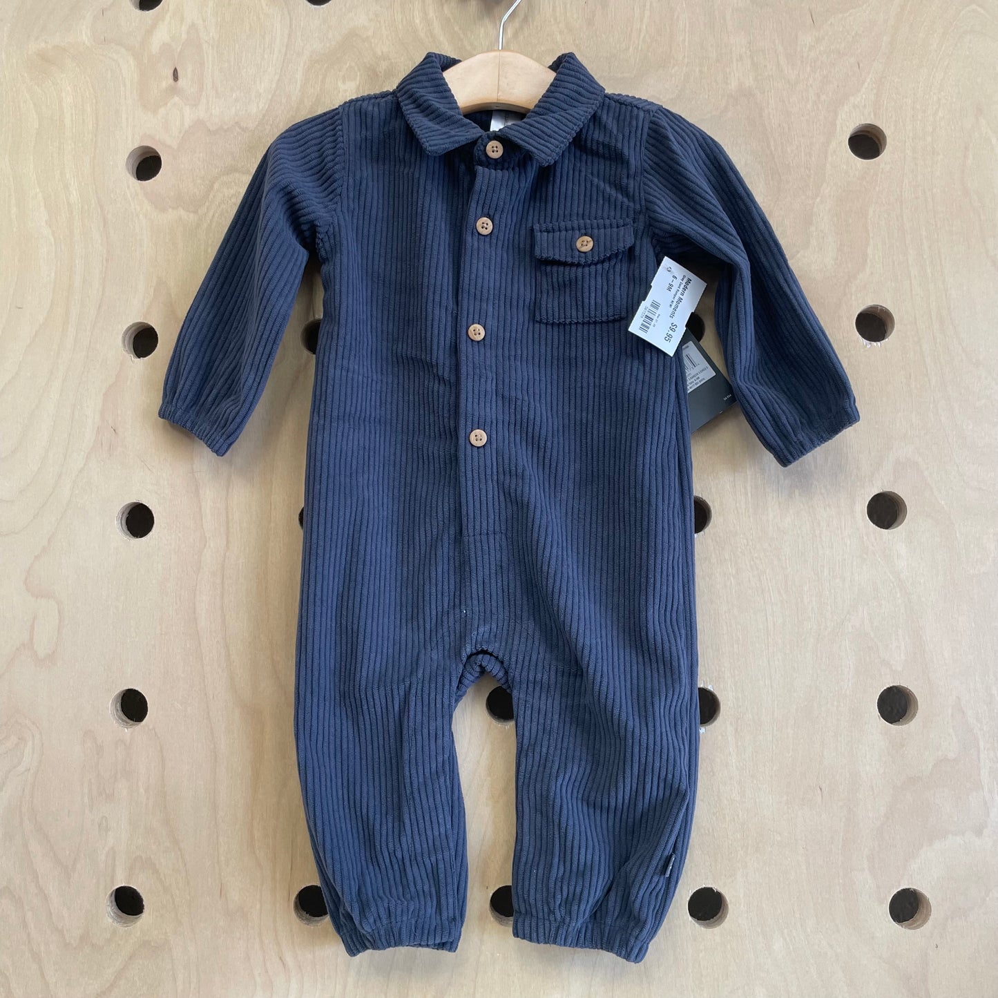 Grey Cord Romper NEW!