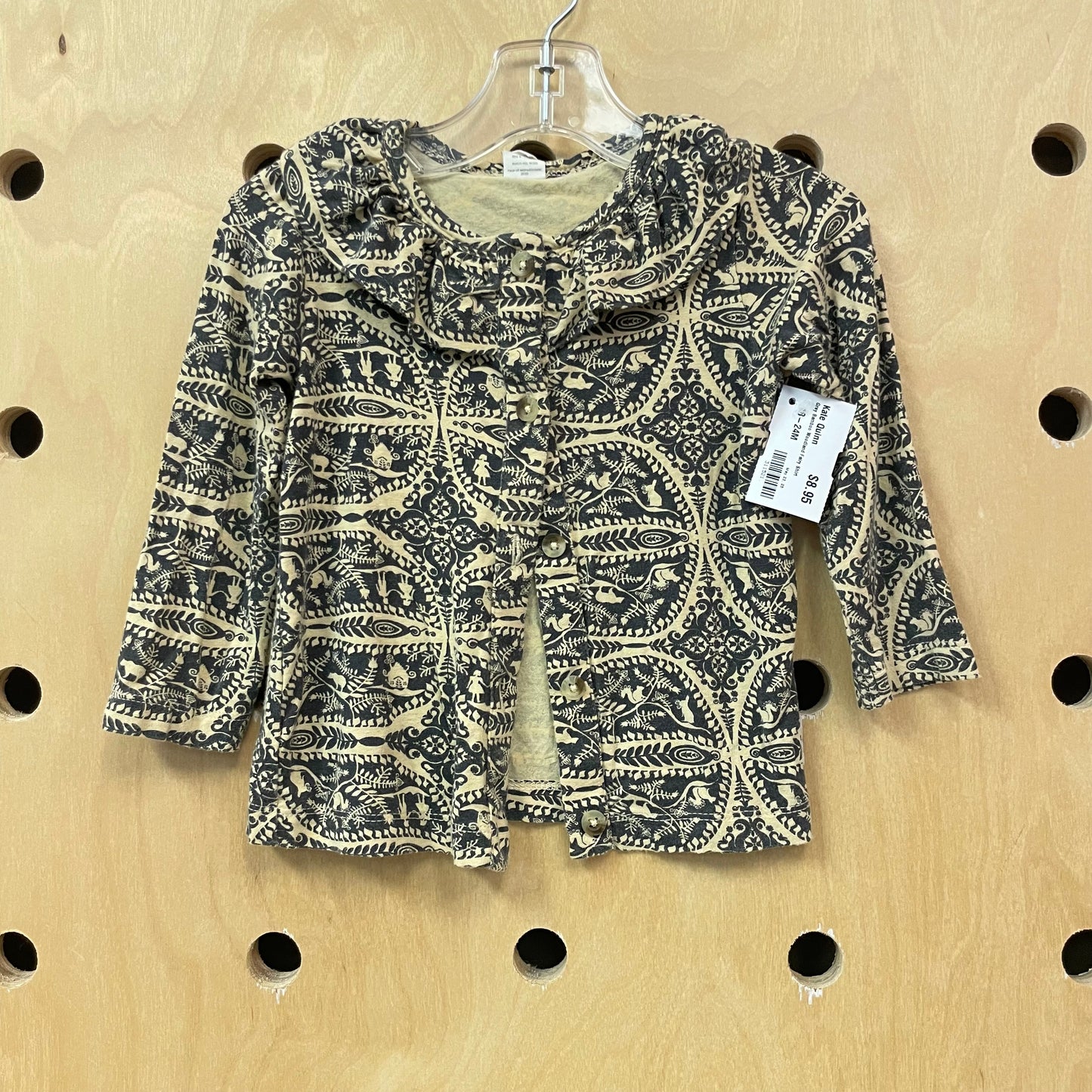 Grey Bamboo Woodland Fairy Shirt