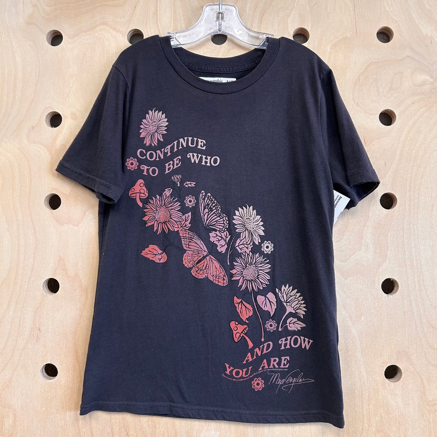 Grey Butterfly Tee
