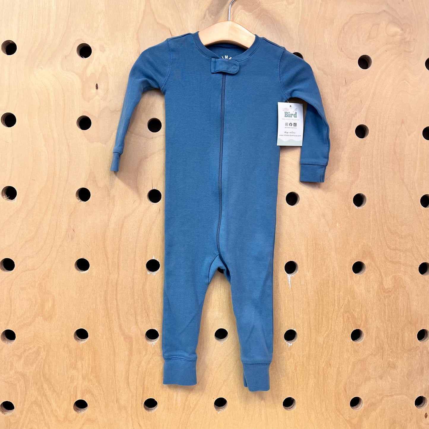 Organic Teal Zippy