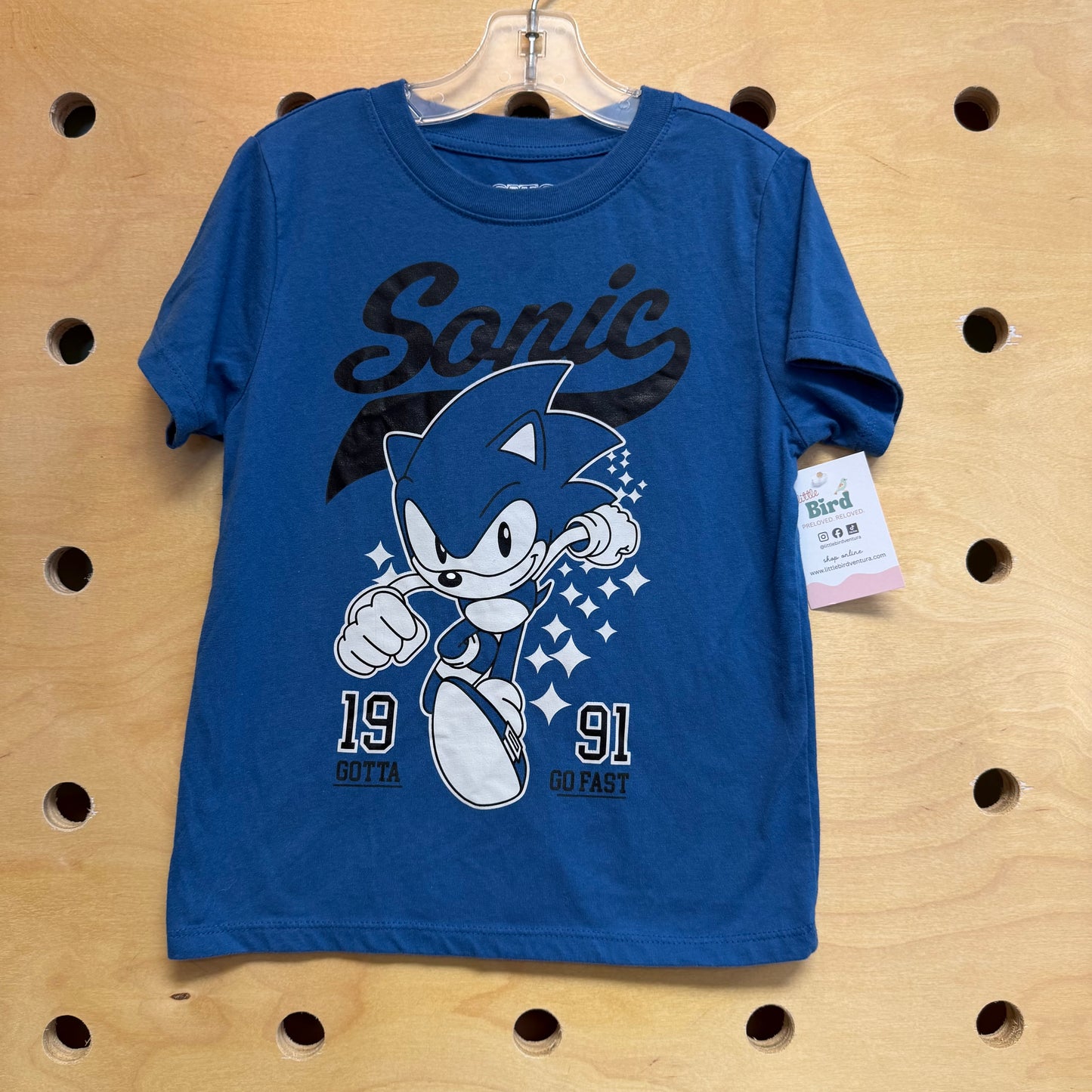 Blue 'Sonic' Tee