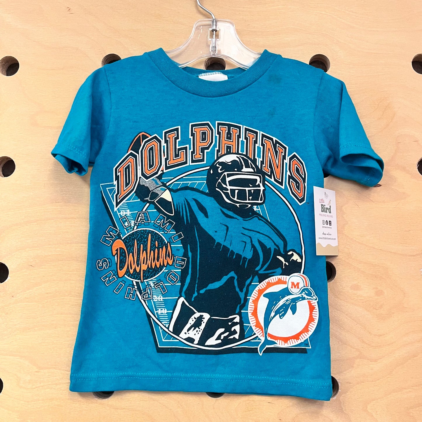 Teal Dolphins Tee
