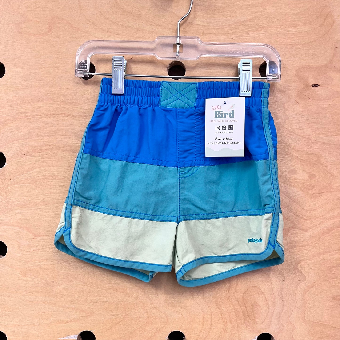 Blue & Green Baggies Shorts