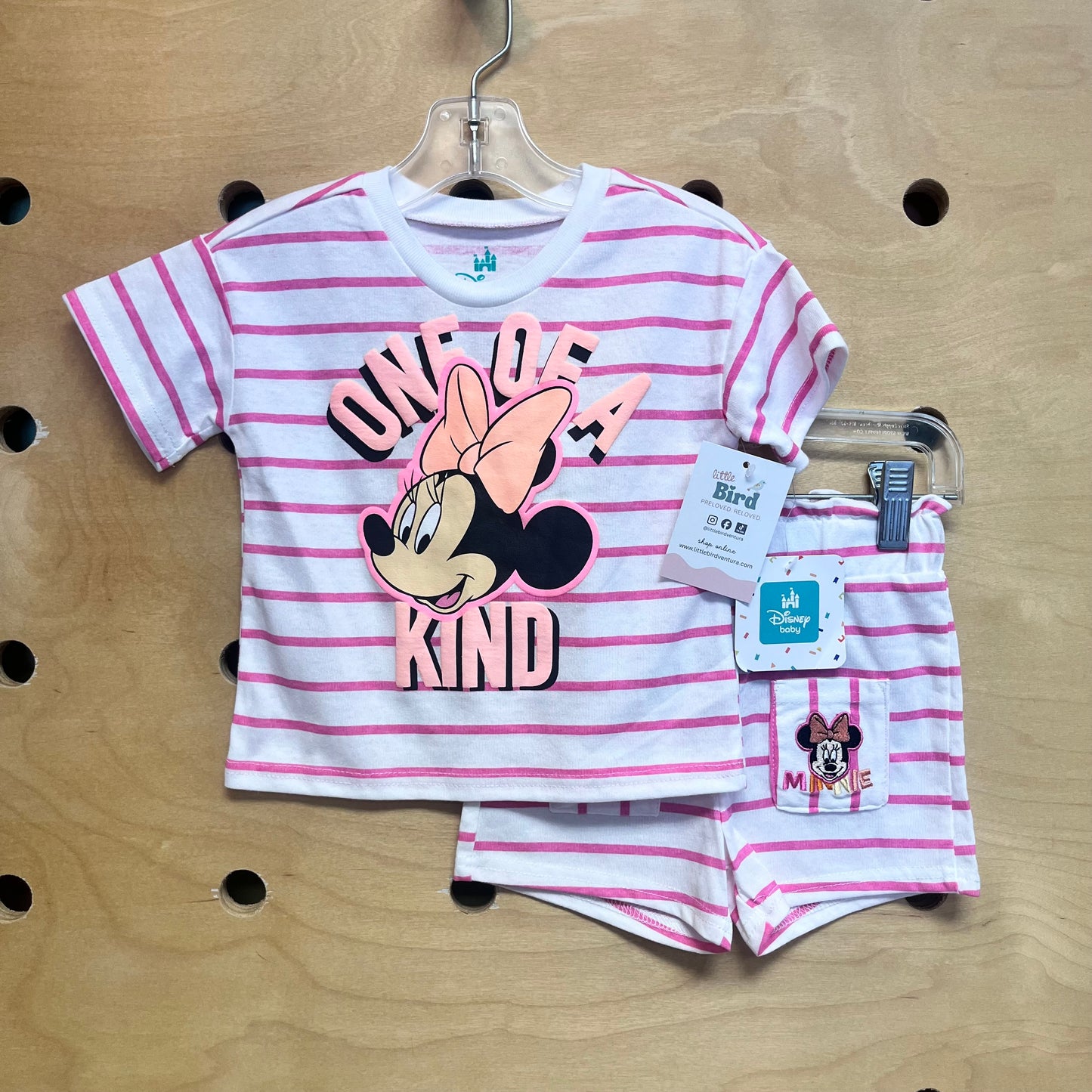 Striped One of a Kind Minnie Outfit NEW!