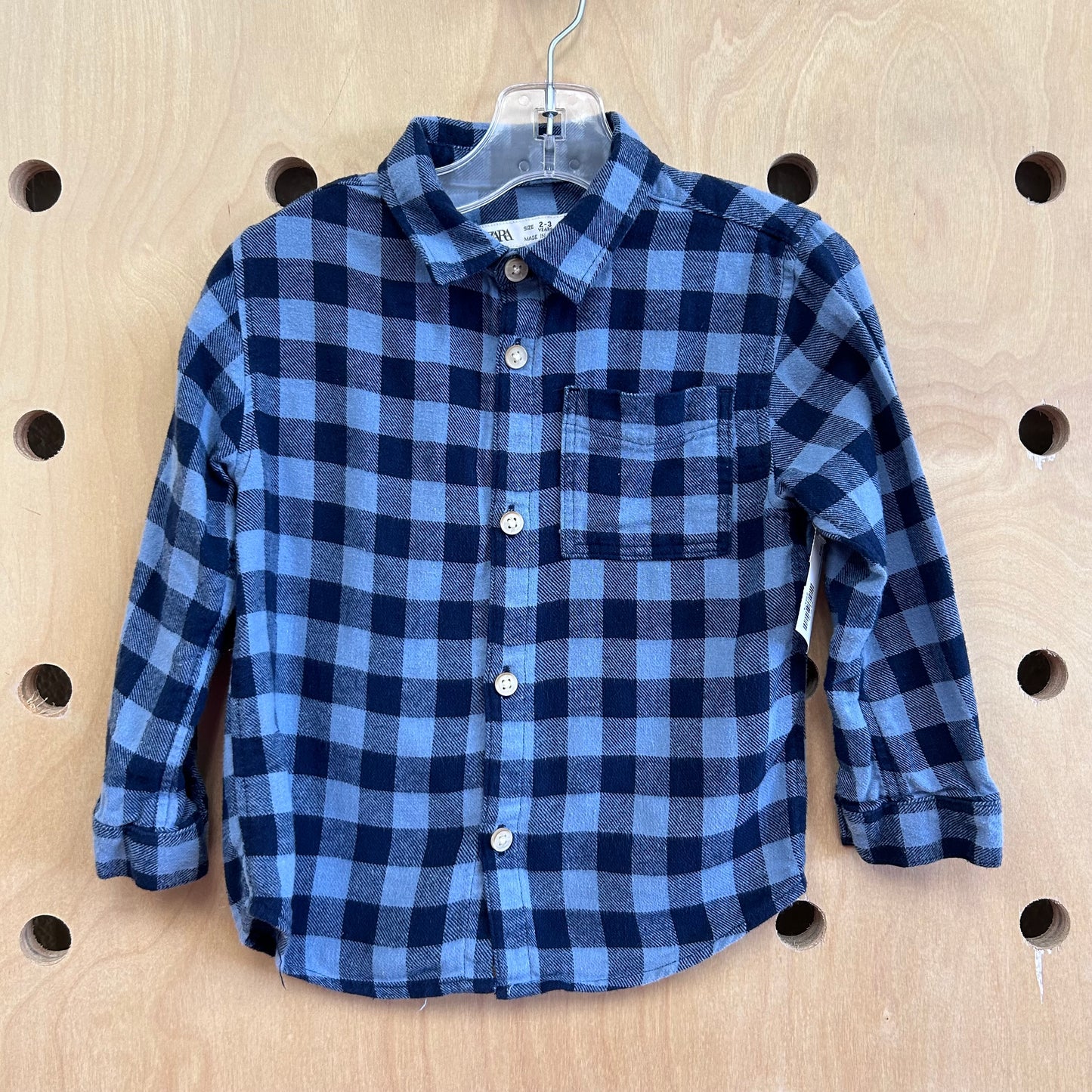 Blue Plaid Flannel