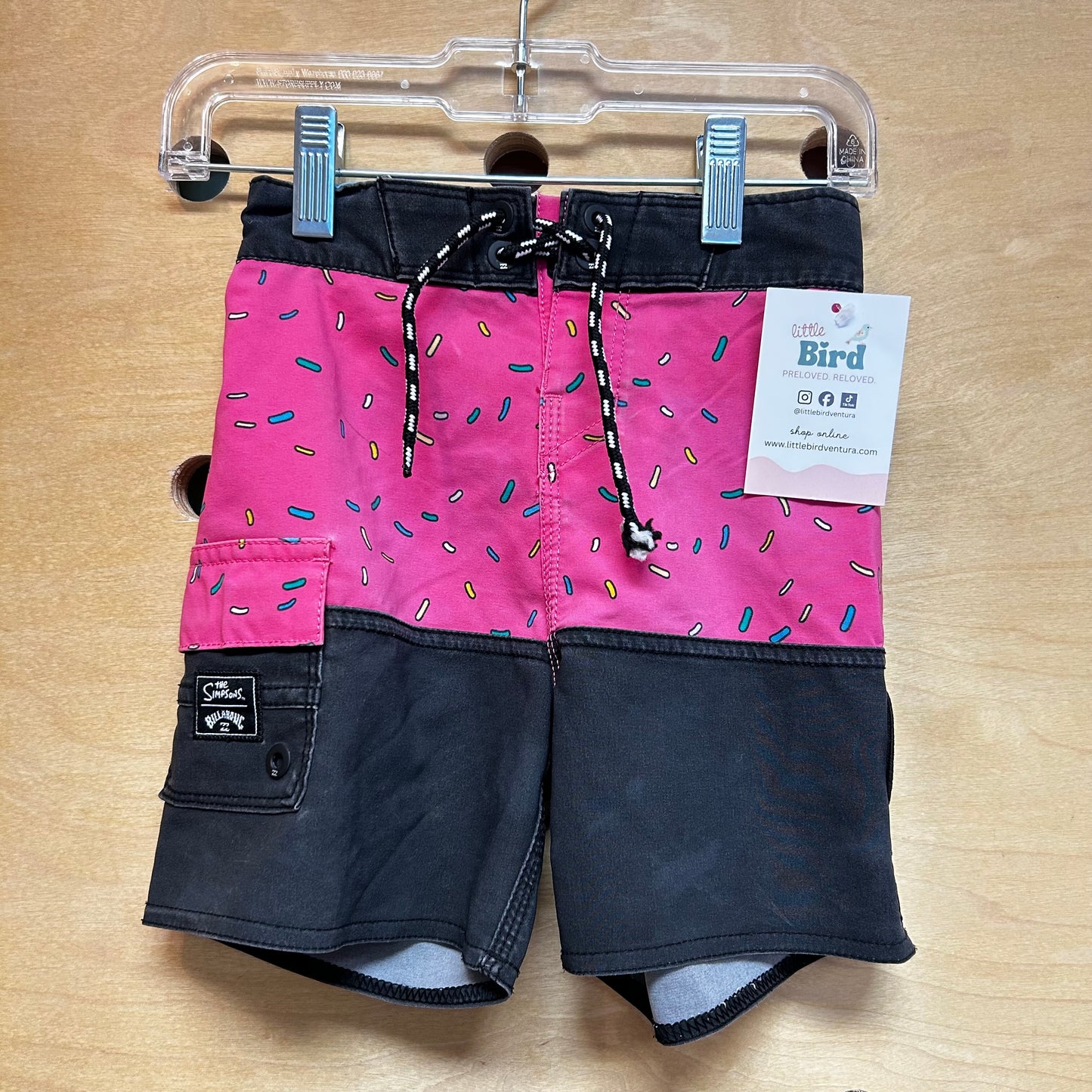 The Simpsons Doughnut Swim Trunks