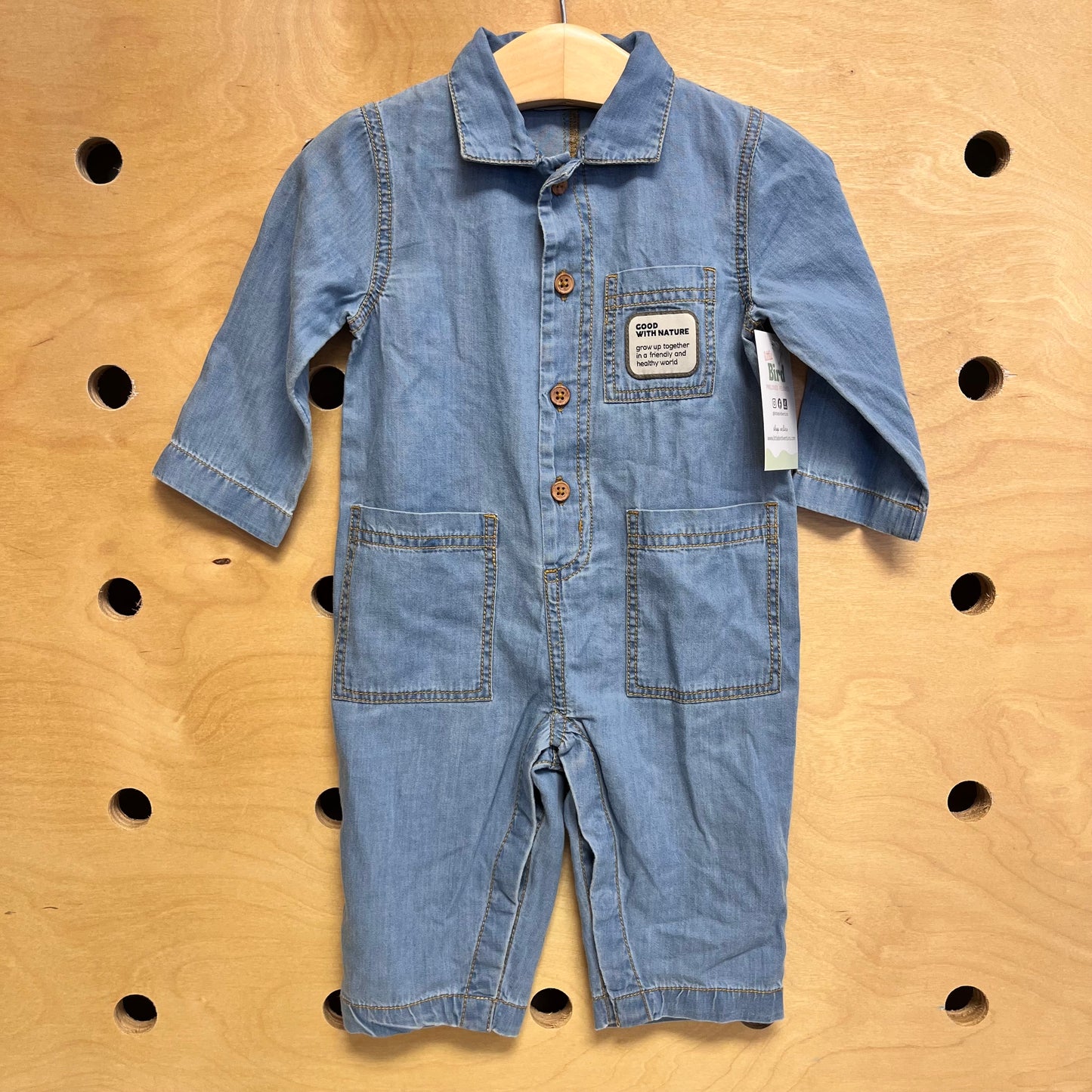 Chambray 'Good With Nature' Romper