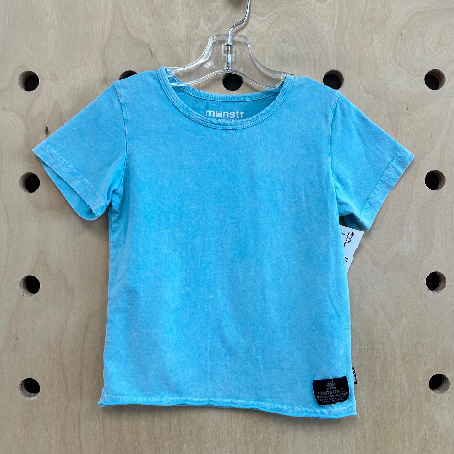 Blue Mineral Washed Tee
