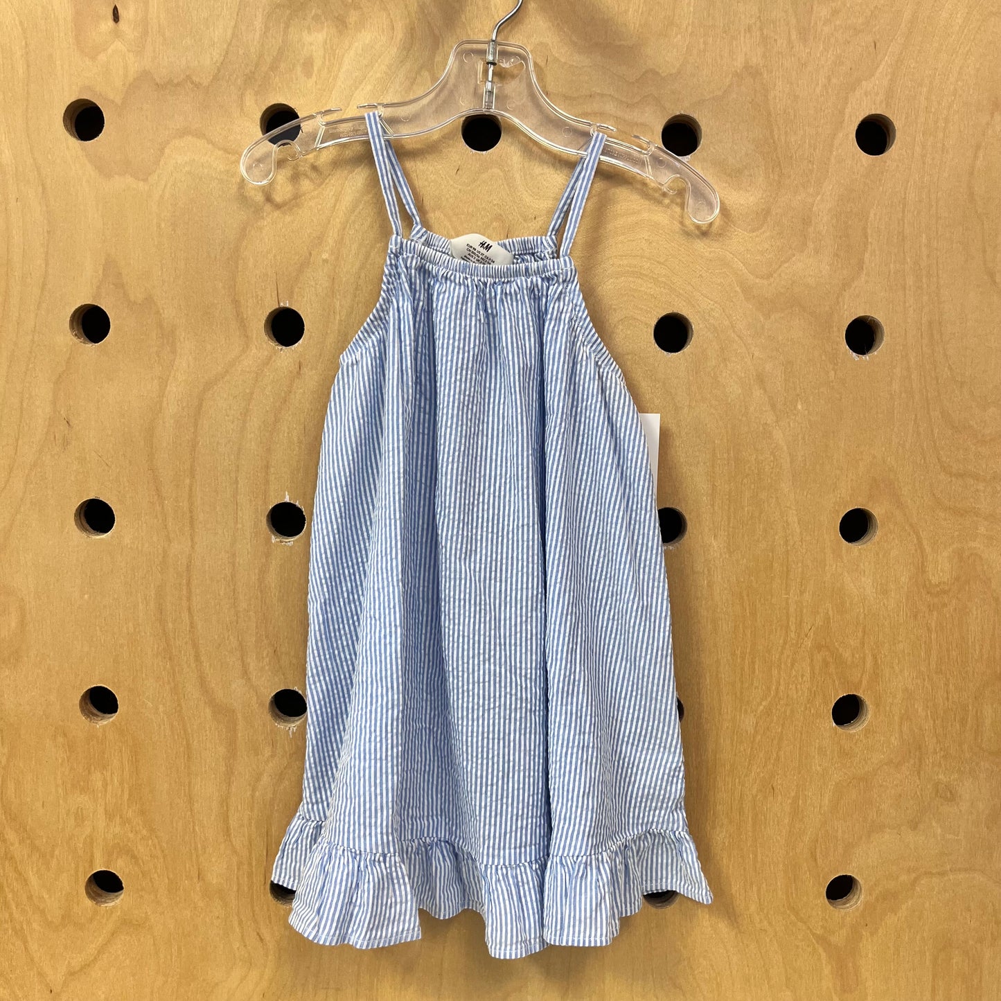 Blue Striped Sun Dress
