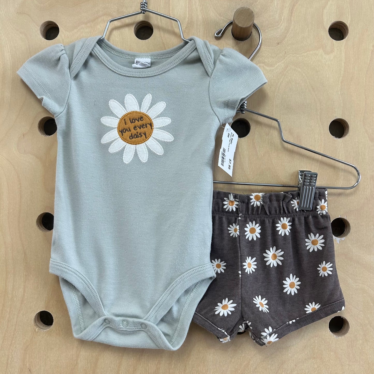 Brown+Sage Floral Outfit