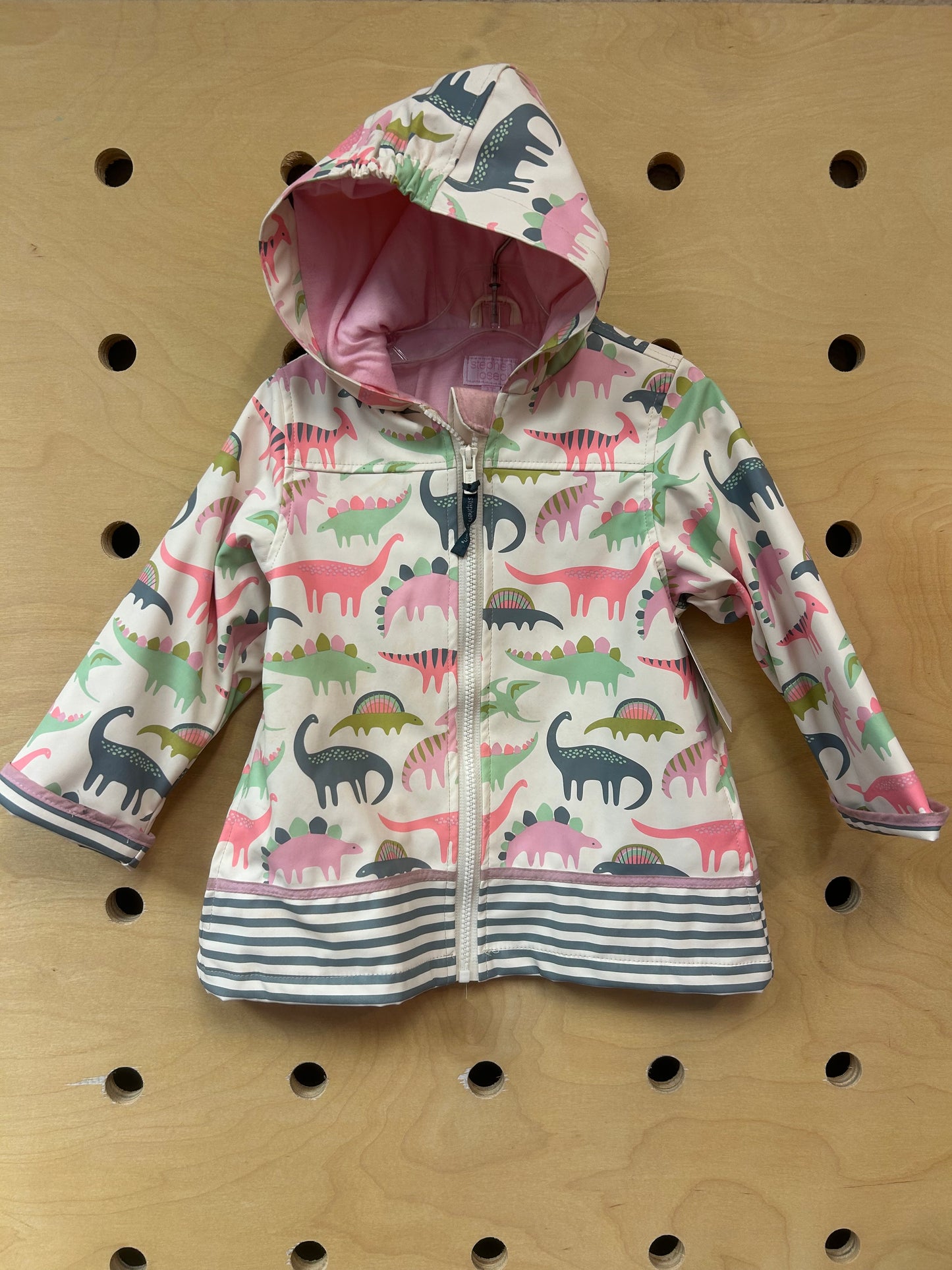 Cream Dinos Rain Jacket