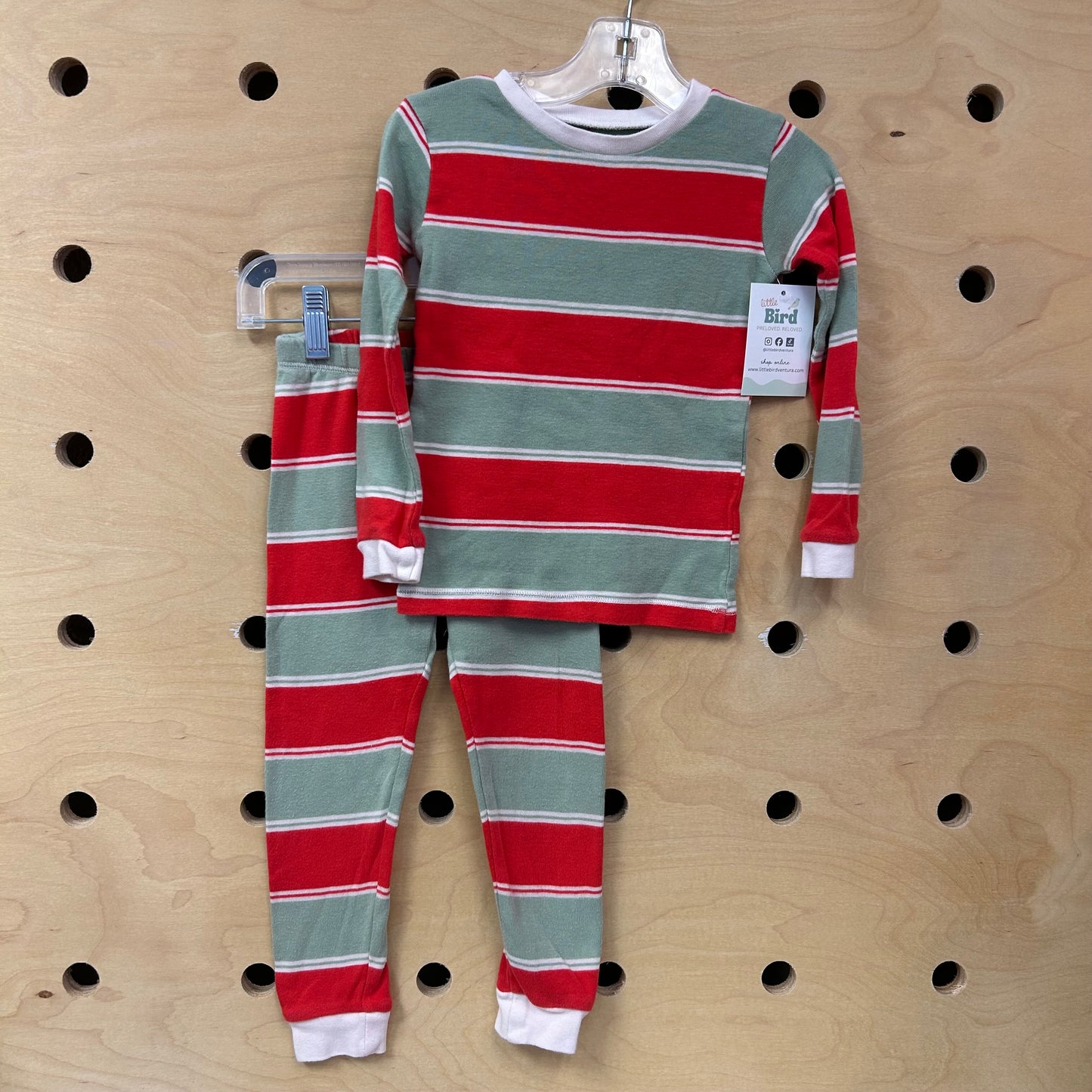Green & Red Organic Pajamas