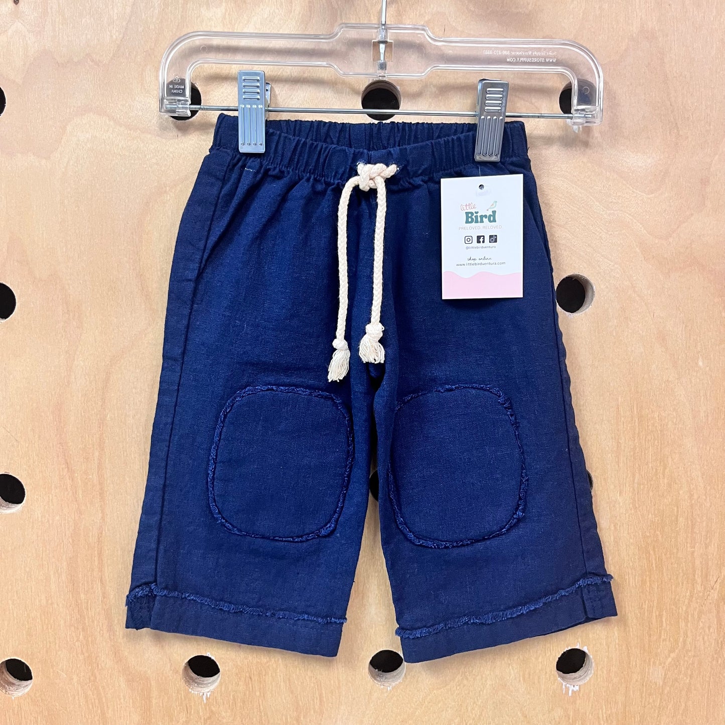 Navy Drawstring Pants