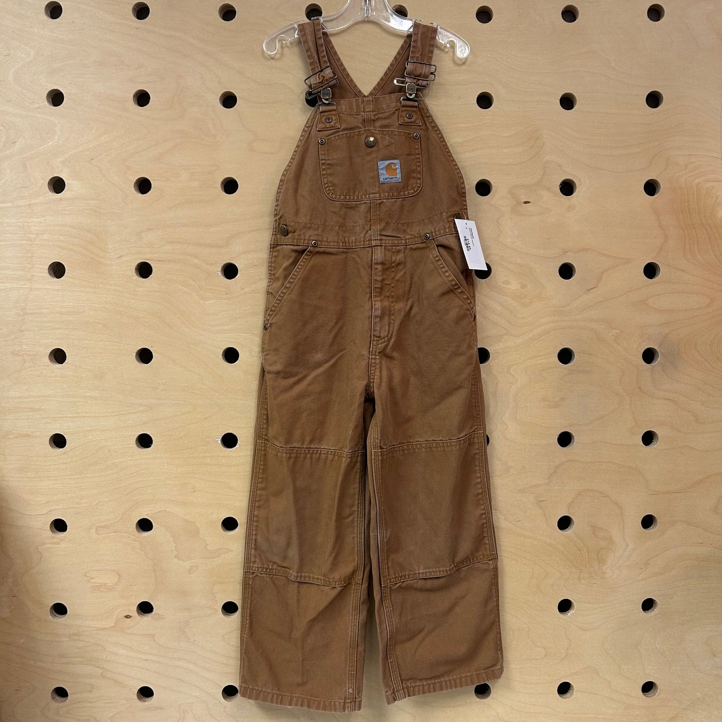 Brown Denim Overalls