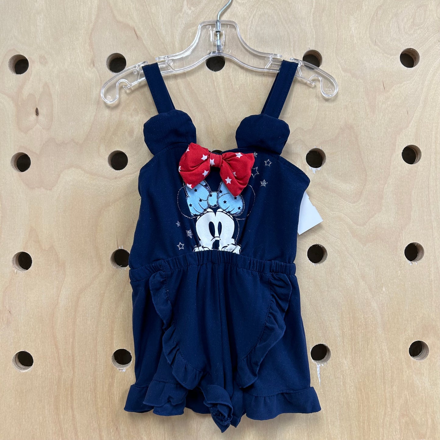 Navy Minnie Romper