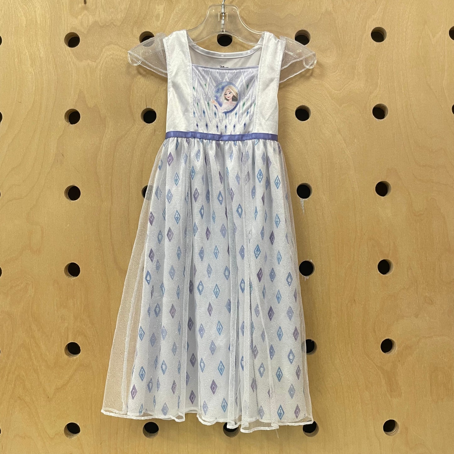 White Shimmer Elsa Nightgown