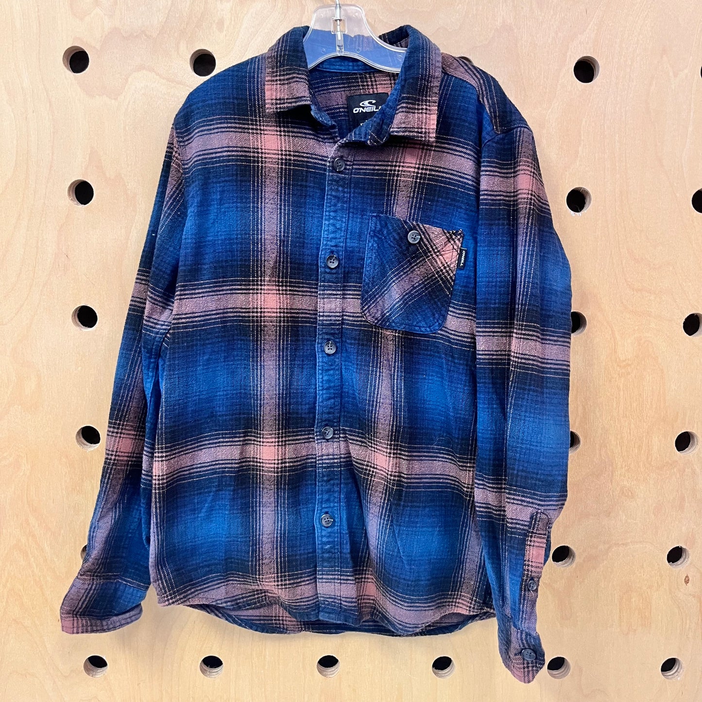 Teal + Tan Flannel