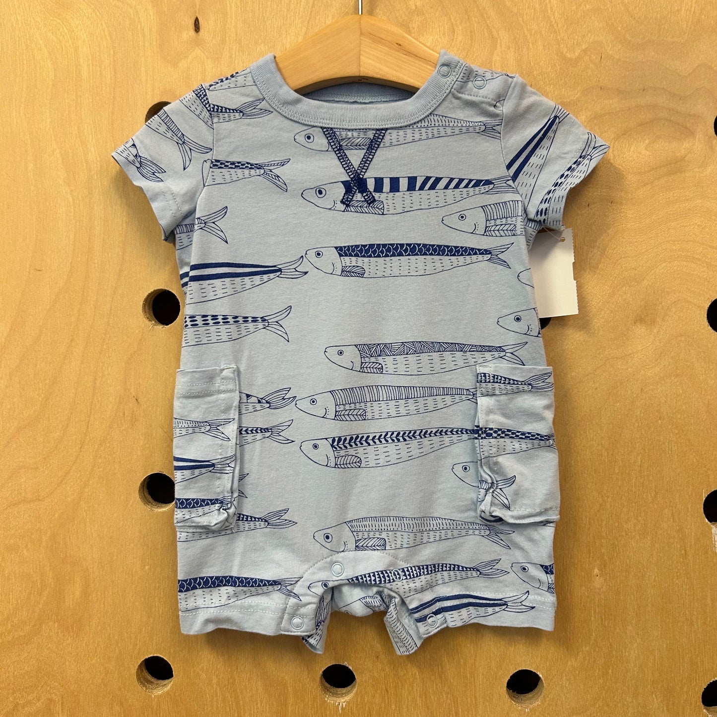 Blue Fish Romper