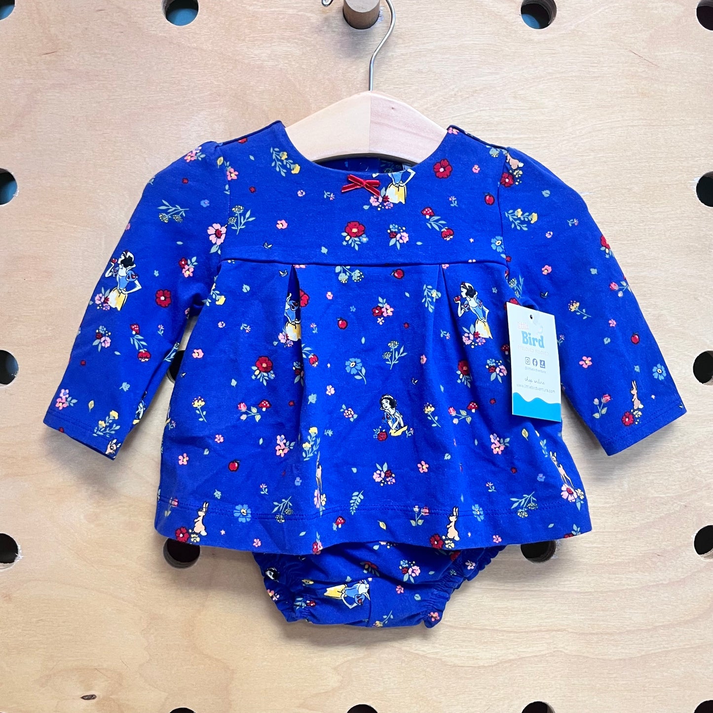 Floral Snow White Dress & Bloomers