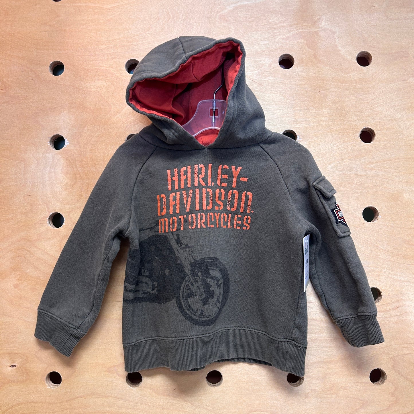 Green Harley Davidson Hoodie