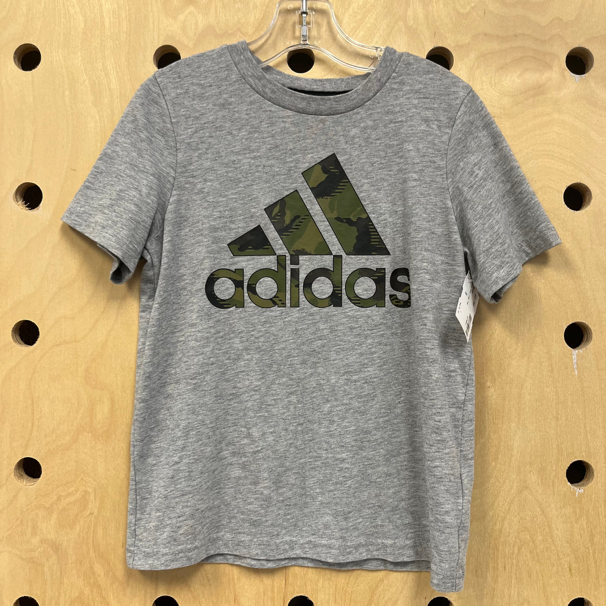 Grey Camo Logo Tee