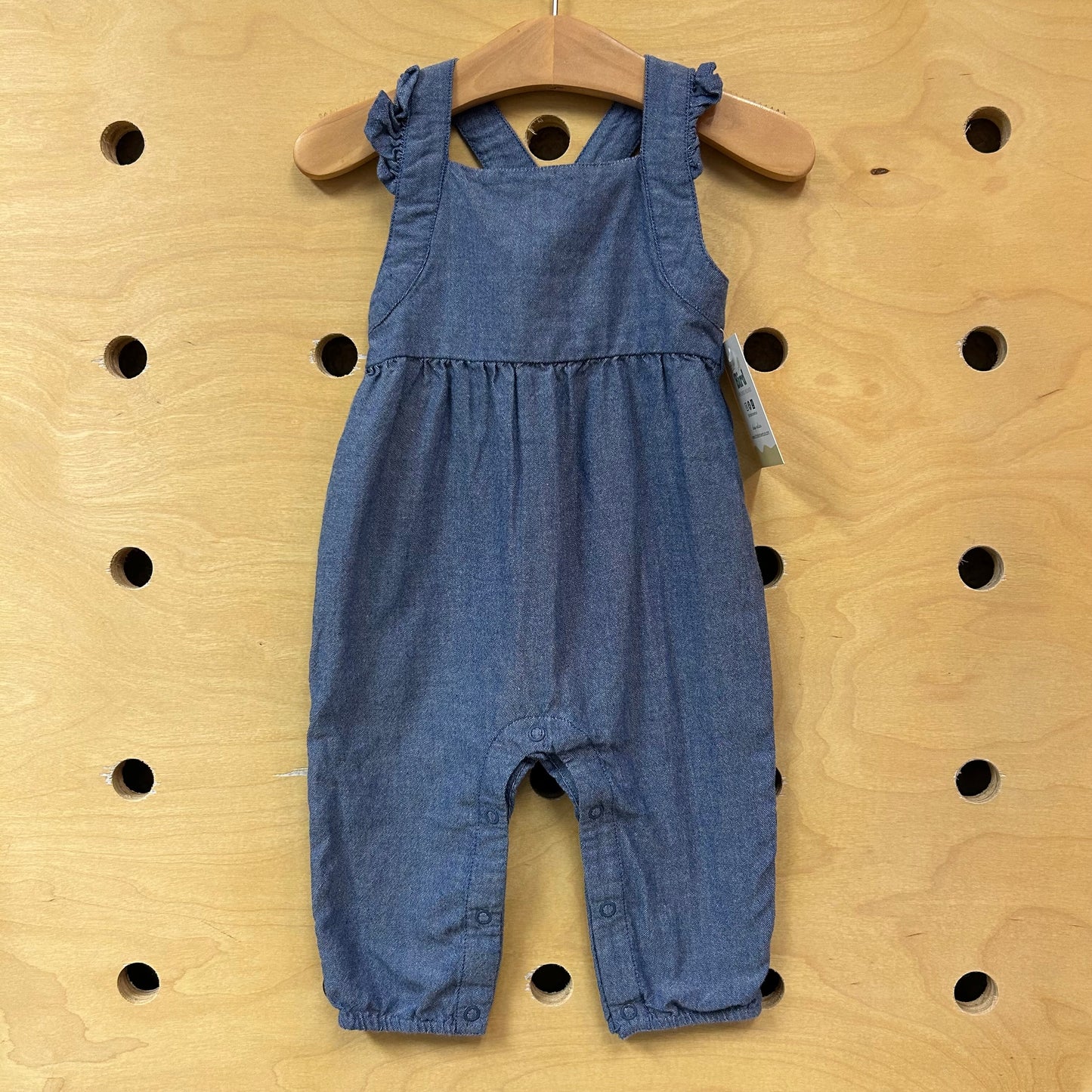 Chambray Romper