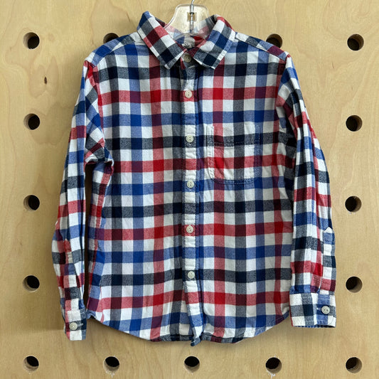 Red White & Blue Flannel